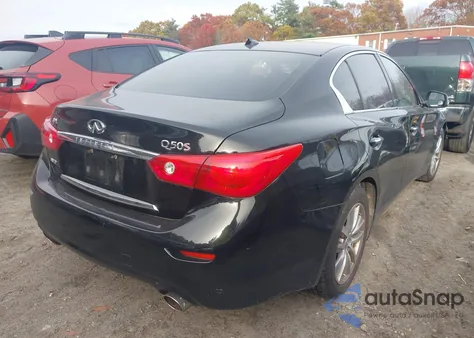 2015 Infiniti Q50 from USA, damaged, VIN JN1BV7AR6FM417627